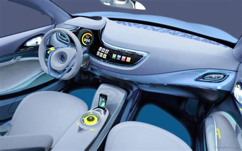 Renault Fluence Ze Concept Interior Wallpaper Hd Car Wallpapers Id