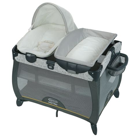 Graco Pack N Play Playard Quick Connect Portable Napper And Bassinet Set