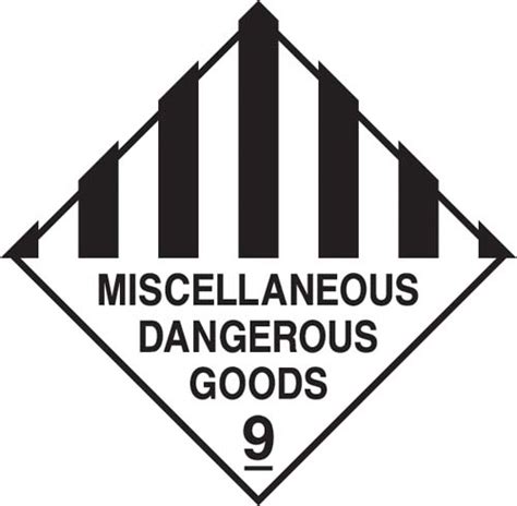 Miscellaneous Dangerous Goods Class