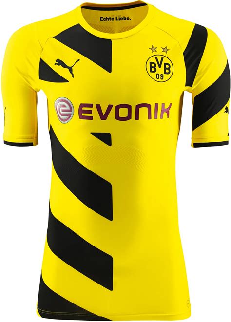 Evonik will be the sponsor in the german cup, the champions. Footy News: Borussia Dortmund 14-15 Home and Away Kits