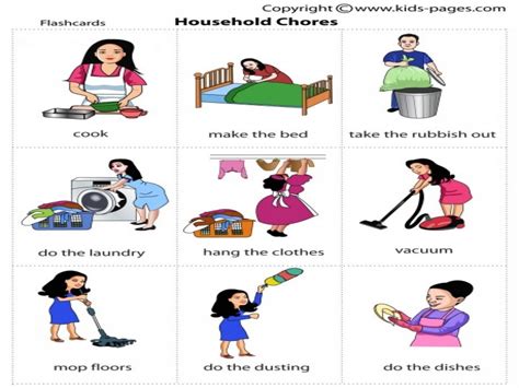 Chores Clip Art Free Printable And Image Search On Wikiclipart