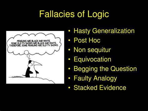 PPT - Rhetorical / Logical Fallacies PowerPoint ...