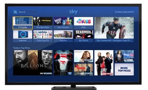 Sky Unveils All New Design For Sky Homepage With Top Picks Astra 2