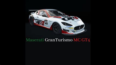 Assetto Corsa Maserati Mc Gt Spa Francorchamps Youtube