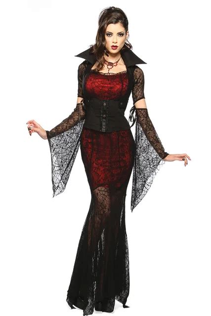 beauty online 2015 new sexy red and black halloween vixen vampire costume l8836 women masquerade