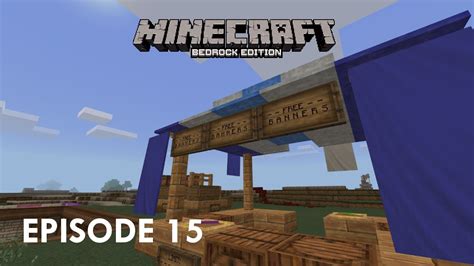 Minecraft Realms Bedrock Edition Episode 15 Logistics Youtube