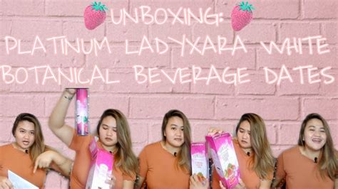 Unboxing Peeps Reviews Platinum Ladyxara White Botanical Beverage