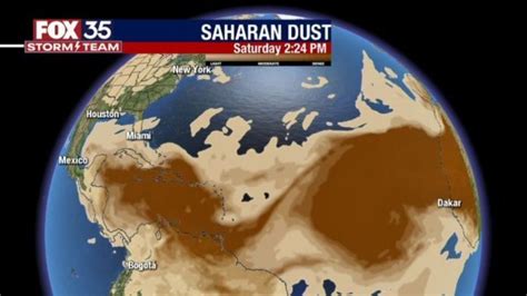 Massive Saharan Dust Storm Hits Florida And The Southeast