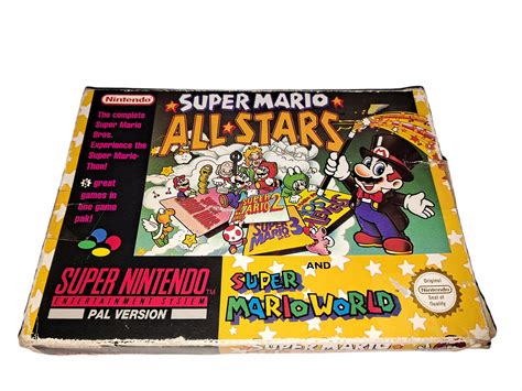 Super Mario All Stars And Super Mario World Snes Stan Używany 529