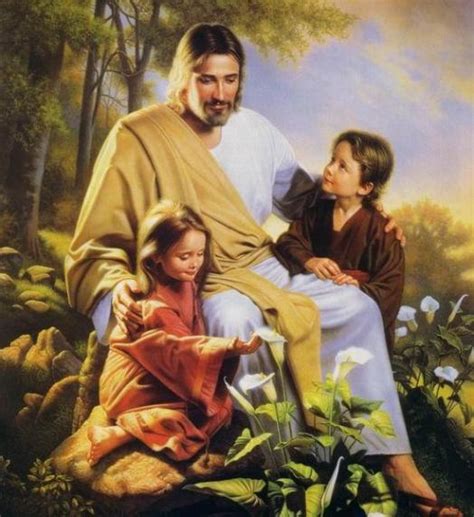 Jesús Con Los Niños Hinojal Cáceres