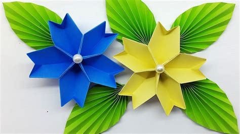 How To Make Easy And Beautiful Paper Flower Origami Easy P Flickr