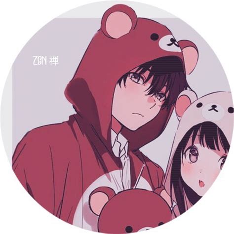 ﹙12 ♡﹚ Anime Anime Love Matching Profile Pictures