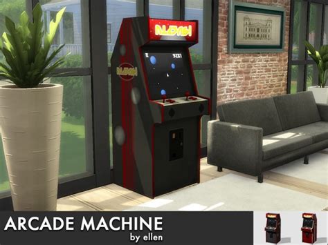 Arcade Machine At Simobjects By Ellen Sims 4 Updates