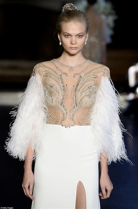 Near Naked Wedding Dresses Hit The Catwalk At Bridal Fashion Week