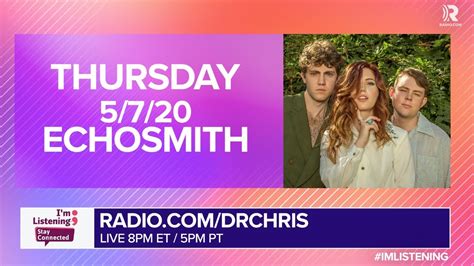 Echosmith And Badflower Join Dr Chris Donaghue To Answer Your Mental