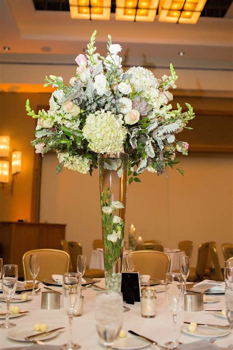 Table Centerpiece Ideas Wedding Receptions Each Table Was Decorated