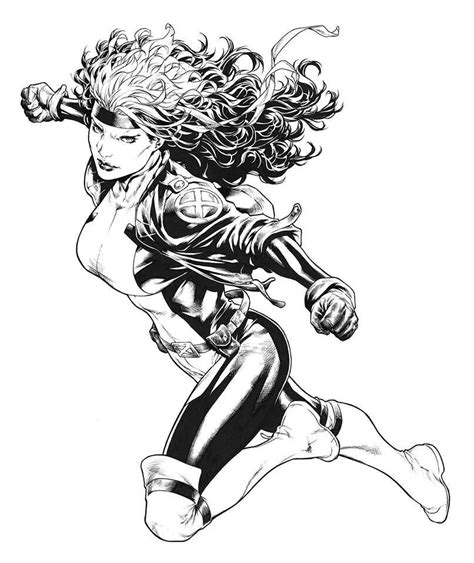 Rogue • Mark Brooks Marvel Comics Art Drawing Superheroes Comic