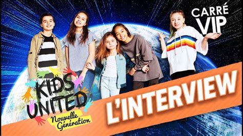 Kids United Nouvelle Génération Linterview Carré Vip Sur Rts