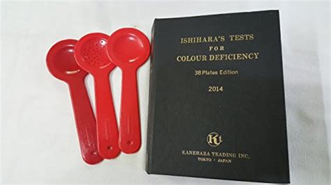 Ishihara Test Chart Book For Color Deficiency 38 Plates Latest Edition