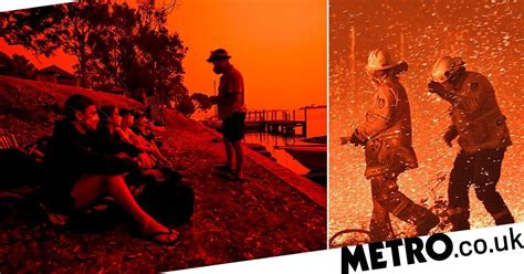 Australian Bushfires Rage Out Of Control As Temperatures Soar To 48c