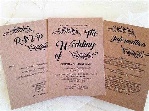How To Make Your Own Wedding Invitations At Home For Free Make Your Own Wedding Invitations