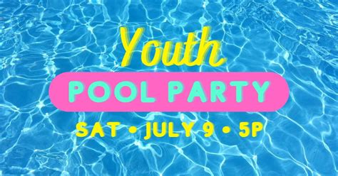 Youth Pool Party Victory Church