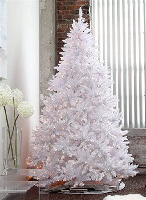 Holiday Stuff 6 Feet Pre Lit Sparkling White Christmas Tree