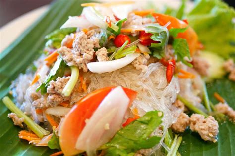 Thai Glass Noodle Salad Yum Woon Sen Asian Inspirations