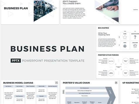 Business Plan Presentation Template By Jetz Templates On Dribbble