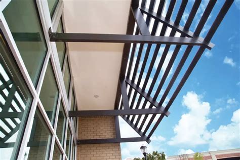 Architectural Canopy Architectural Aluminum Awnings Skyscape Canopies