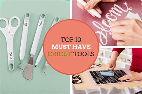 10 Must Have Cricut Tools Personal Die Cutting