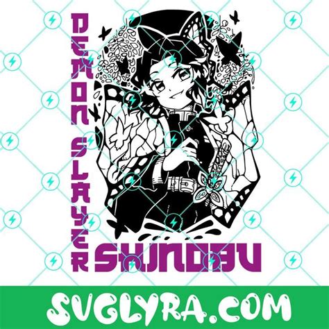 Demon Slayer Shinobu Svg Anime Character Svg Japanese Svg Anime