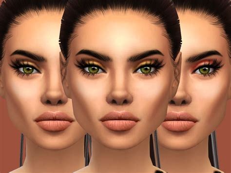 Sims 4 Makeup Makeup Cc Sims 4 Cc Makeup Queen Makeup Blush Makeup