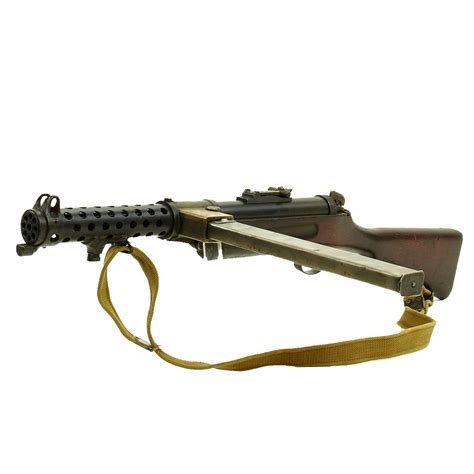 Original British Wwii Lanchester Mki Display Submachine Gun Smg With