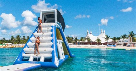 Cozumel Playa Mia Beach Acuatic Park Day Pass Getyourguide