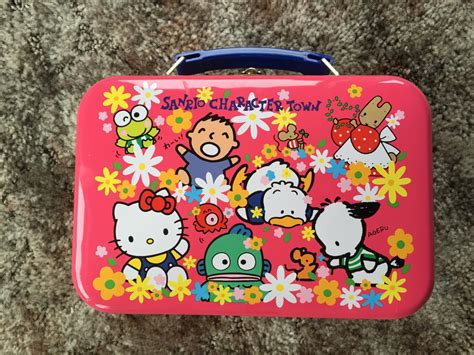 Hello Kitty Lunch Box Sanrio Character Town Vintage Very