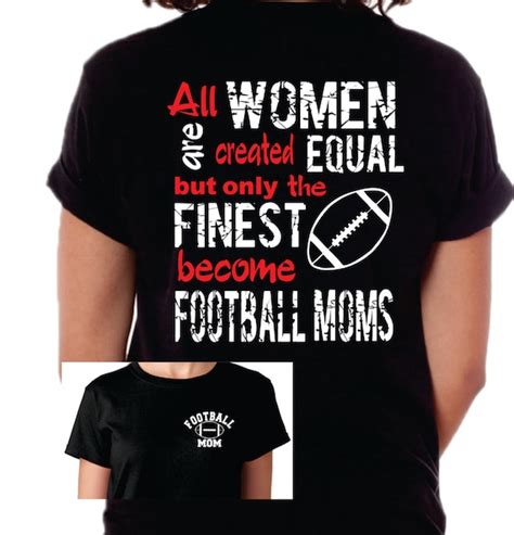 Items Similar To Football Mom Shirt Football Mom T Shirt All Women