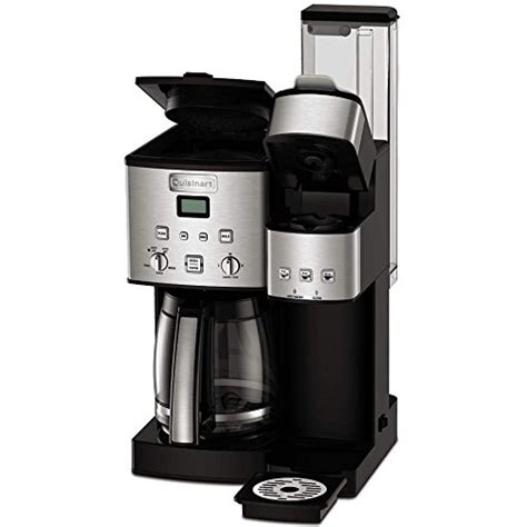 That means they're only designed to produce one cup of brew at a time, so, you'll need to bear in. Cuisinart SS-15 12-Cup Coffee Maker and Single-Serve ...