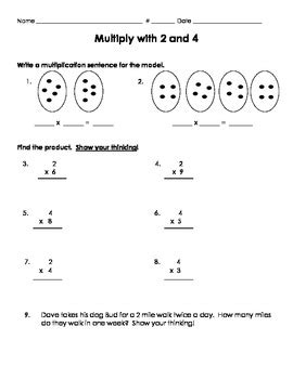 Get 1,000+ printable math worksheets for your 2nd grader. GO MATH CH 4 Worksheets by teachbyday | Teachers Pay Teachers