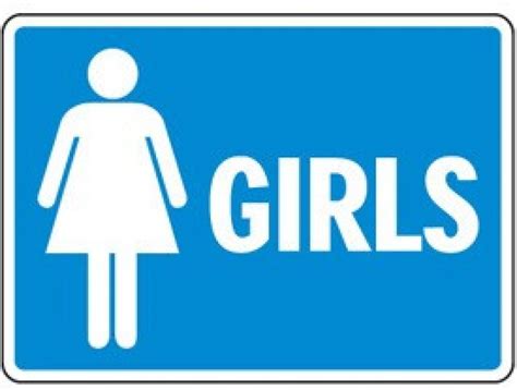 Girls Restroom Sign Clipart Best