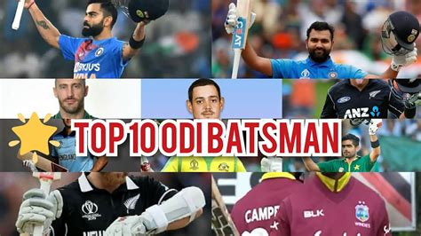Top ten odi batsman ranking 2020. ICC Ranking 2020 | Top 10 ODI Batsman | Top 10 ODI Batsman ...