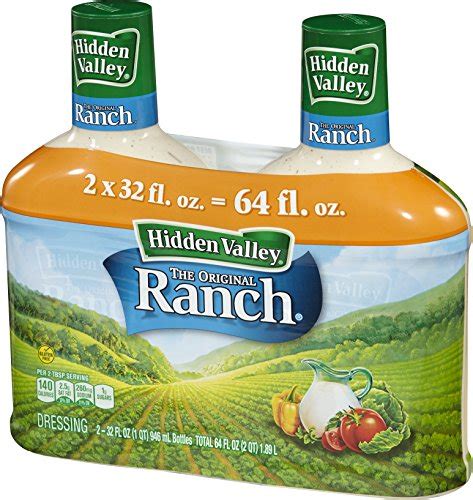 Hidden valley ranch dressing mix with skim milk and whole fat mayonnaisesubmitted by: Hidden Valley Original Ranch Dressing, Two Count Bottle ...