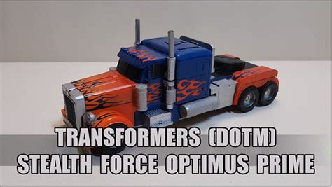 Transformers Stealth Force Optimus Prime Geek World Order