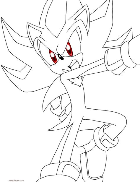Dibujos De Sonic Para Colorear
