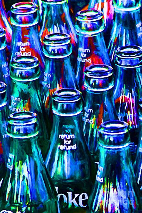 Bottle coke bottle ai coke bottle coke ai symbol drink glass wine liquid beverage object icon element decoration alcohol advertising container template decorative style background ornament emblem packaging blue shiny product plastic isolated realistic illustration and painting label fruit yellow juice. Coca-cola Coke Bottles - Return For Refund - Painterly ...
