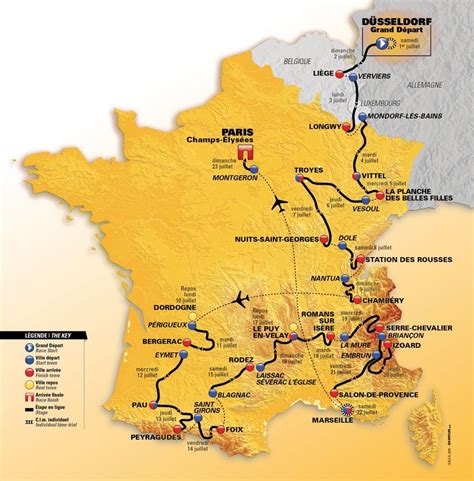 Tour De France Etape Du Jour 13 Juillet 2022 - La carte interactive des étapes du Tour de France 2017 - Chroniques