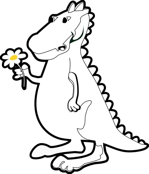 Trex Clipart Black And White Clipart Panda Free Clipart Images