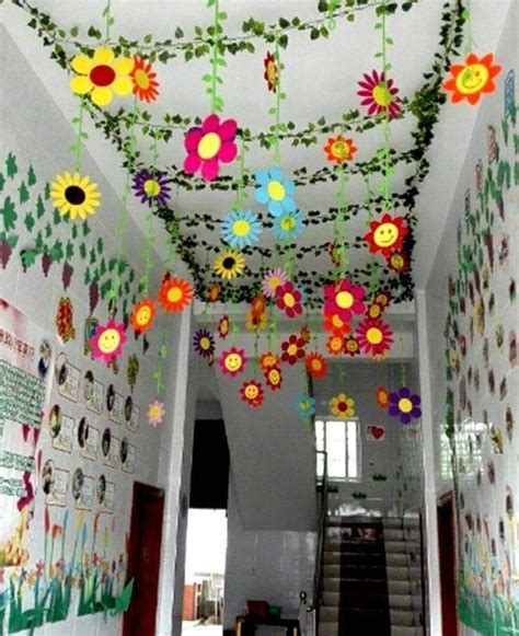 School Decoration Ideas For Spring Season K4 Craft In 2022 Spring
