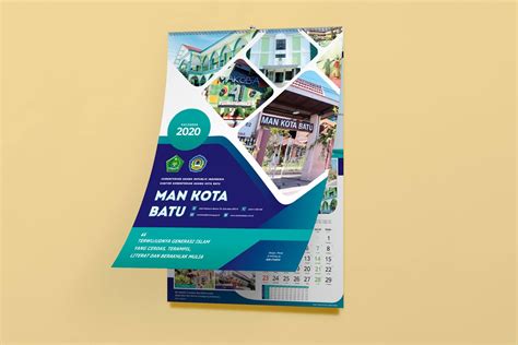 Buku Tahunan Sekolah Malang: Kalender Keren MAN Kota Batu 2020