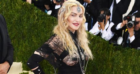 Madonna Is Cheeky In Givenchy At Met Gala 2016 2016 Met Gala Madonna Met Gala Just Jared